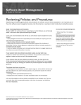 Reviewing Policies and Procedures