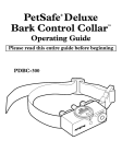 PetSafe® Deluxe Bark Control Collar™