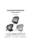 KS-6910/6910TS/6910HS Technical Manual