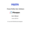 Finean-PolNav Navi--Software User`s Manual