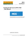 UM-4 CubeSat Kit SD Card & EFFS