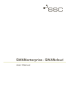 SWAN 5.0 - Read manual  - SSC