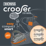 USER MANUAL - Logo Thomas crooSer