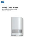 My Cloud Mirror Personal Storage Drive User Manual