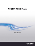 FHQ841-T LCD Panels User Manual