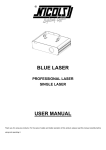 BLUE LASER USER MANUAL