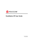 ViewStation SP User Guide