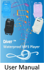 User Manual - Diver™ Waterproof MP3 Player