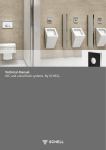 Technical Manual. WC and urinal flush systems. By SCHELL.