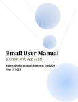 Email User Manual