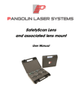 SafetyScan Lens manual - Pangolin Laser Systems Inc.
