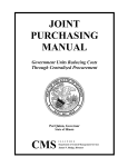 JOINT PURCHASING MANUAL