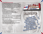FPR Manual (Agetec) - Fire Pro Wrestling Arena