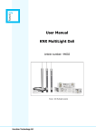 User Manual KNX MultiLight Dali