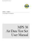 DMA-Aero MPS38 Operations Manual