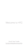 HTC Hero Quick Start Guide