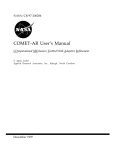 COMET-AR User`s Manual