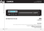 i-SERIES P.1 iD4 USER MANU AL