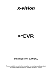 x-vision PCDVR instructions