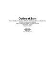 OutbreakSum Final Report, PDF Version