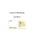 Gradience OSHA Manager User Manual