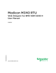 Modicon M340 RTU - Schneider