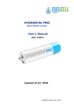 Horizon HYDROSTIK PRO User Manual