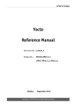 Yocto Reference Manual