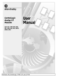 1756-6.5.9, ControlLogix Analog I/O Modules User Manual