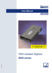 ISOBE 7600 Isolated Digitizer