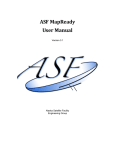 ASF MapReady User Manual - University of Alaska System