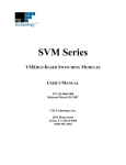 SVM Series--VME Switches