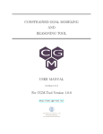 CGMTool User Manual