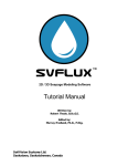 SVFlux Tutorial Manual