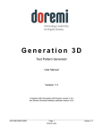 GENeration3D User Manual