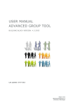 User Manual Advanced Group Tool