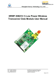 SRWF-508(V3.1) Low Power Wireless Transceiver