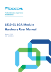 L810-GL LGA Module Hardware User Manual