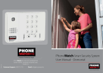 PhoneWatchSmart Security System User Manual