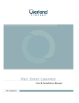 NEO 2000/4000 User & Installation Manual