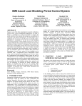 SMS based Load Shedding Period Control System