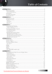 Optoma EX532 Projector User Guide Manual