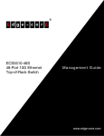 ECS5510-48S Management Guide - Edge-Core