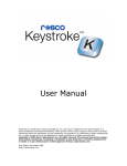 Keystroke User Manual