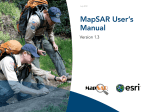 MapSAR User`s Manual