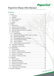 PaperCut MF - Sharp OSA Embedded Manual