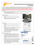 RP-1000 Quick Start Manual for DeskCNC