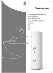 Flurocyl Instructions for use Installation and Servicing - Glow-worm