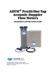ADFM Pro20 and Hot Tap User Manual