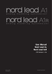 User Manual Nord Lead A1 Nord Lead A1R
